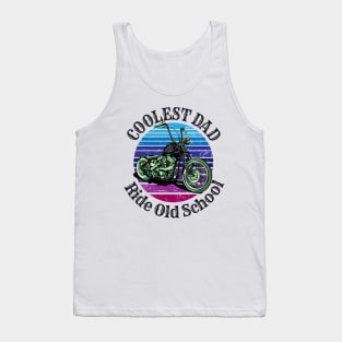 Coolest dad ride old school Tank Top